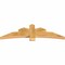 Ekena Millwork Alberta Rough Sawn Timber Gable Bracket, Western Red Cedar, 72"W x 21"H x 4"D x 6"F, 7/12 Pitch GBW072X21X0406ALB00RWR - alternate 4
